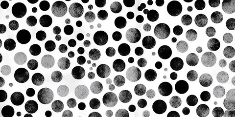 Seamless Vintage Distressed Halftone Dot Background Pattern. Vintage Grunge Polka Dot Pattern