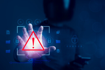 Cybersecurity Breach, Hacker's Hand Triggers System Hacked Warning