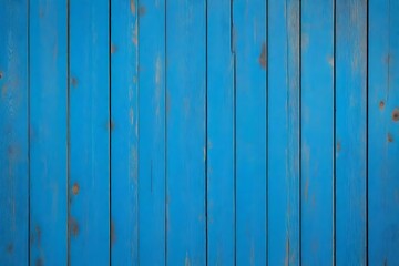 Naklejka premium blue wooden background