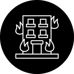 Building Fire Icon