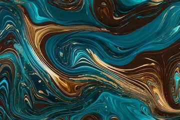 abstract colorful pattern and marble design with waves   
Created using generative AI tools