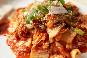 Kimchi, Korean spicy pickles dish 