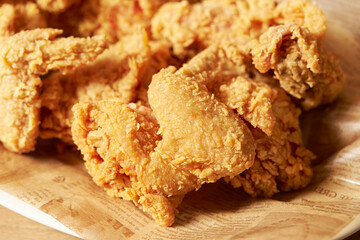 fried chicken on a plate