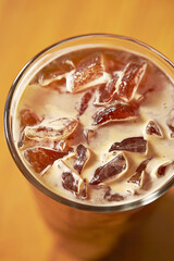 Iced Americano in a cup