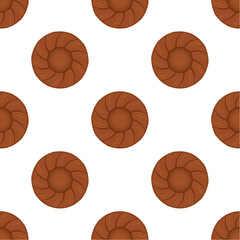 Pattern homemade cookie different taste in pastry biscuit