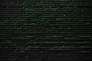 green wall 
Created using generative AI tools