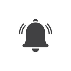 School bell vector icon