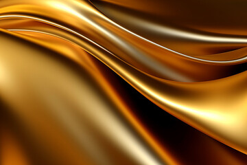 Gold background illustration