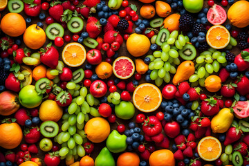 Fruit Colorful Background