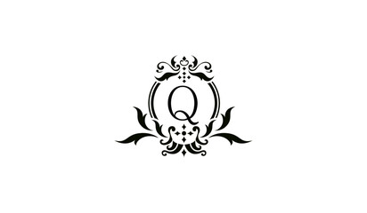 Obraz premium Luxury Logo Q