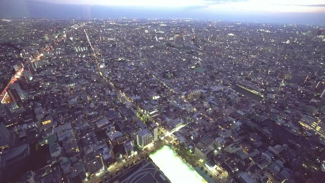 新宿を一望する｜夜景