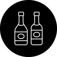 Wine Bottles Icon