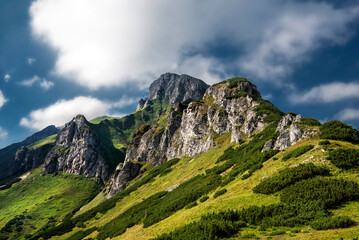 landscape with clouds