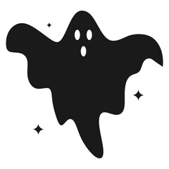 Halloween Ghost Silhouette