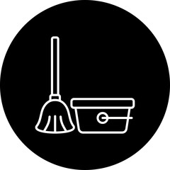 Floor Mop Icon