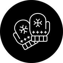 Winter Gloves Icon