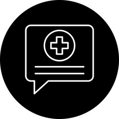 Obraz premium Medical App Icon