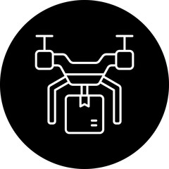 Drone Delivery Icon