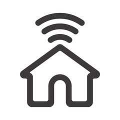 製品設計やアプリ開発やプログラミングに最適な、シンプルで使いやすい家庭用アンテナアイコン