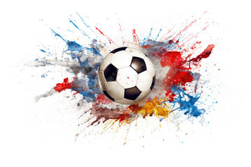 Soccer Kick in Action