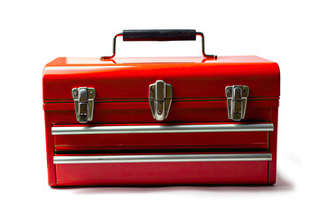 Red Metal Toolbox