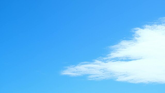 Clouds enter the scene like celestial dancers, each cloud unique in shape and texture, performing an elegant choreography that seems almost choreographed by the heavens themselves. Sky timelapse
