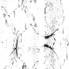 Grunge Black And White Urban Vector Texture Template. Dark Messy Dust Overlay Distress Background. Easy To Create Abstract Dotted, Scratched, Vintage Effect With Noise And Grain. Aging Design Element