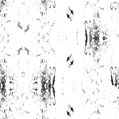 Grunge Black And White Urban Vector Texture Template. Dark Messy Dust Overlay Distress Background. Easy To Create Abstract Dotted, Scratched, Vintage Effect With Noise And Grain. Aging Design Element