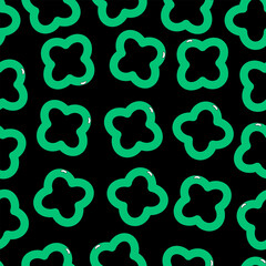 Modern Neon Bubble Shapes seamles pattern for Swiss minimal style design. Creative abstract style art background. Trendy texture design with basic shapes. Universal trendy geometric shapes.