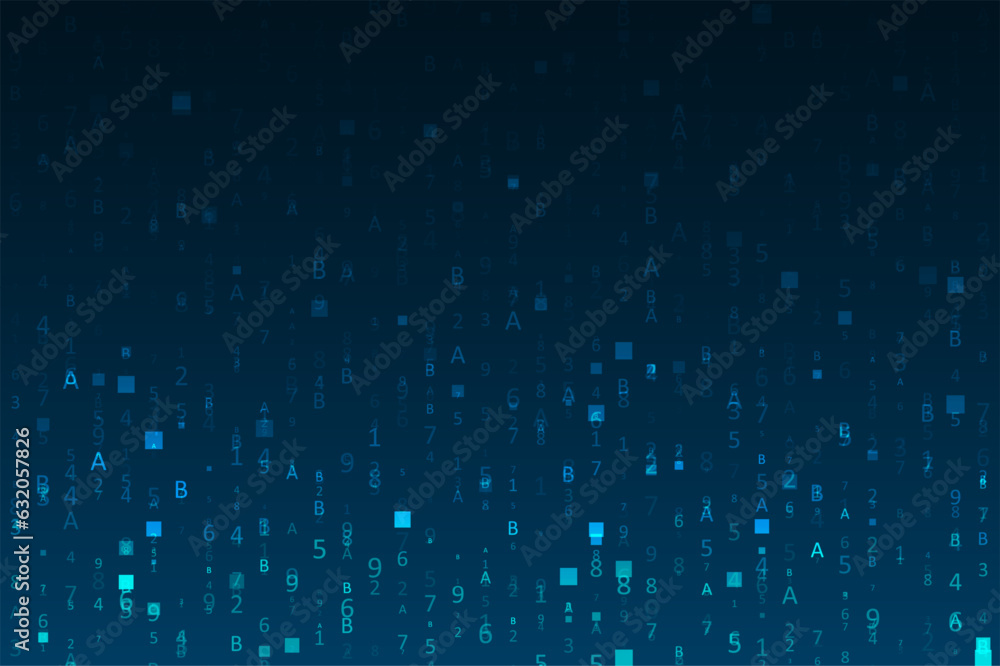 Poster big data transfer concepts in internet.