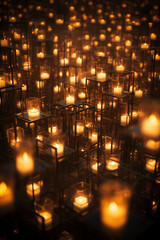 Sea of candles