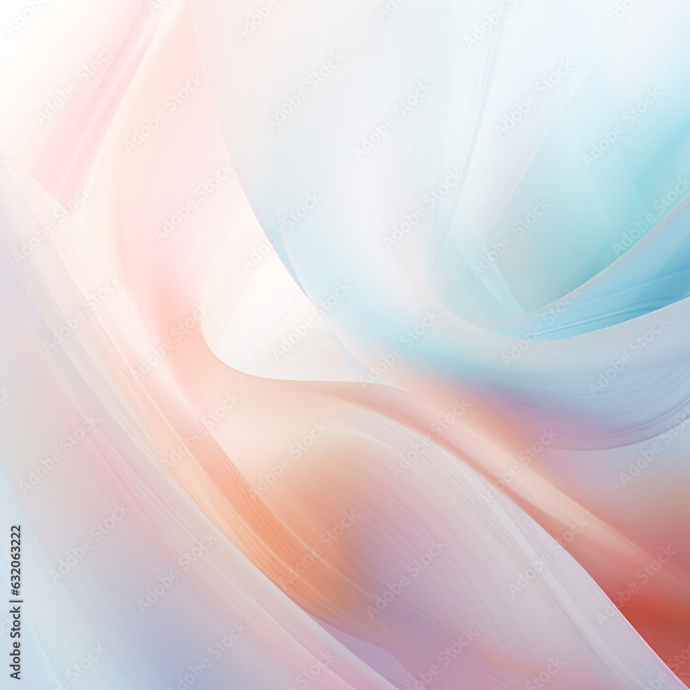 Poster background pastel gradient texture pattern in sweet color with generative ai. dream concept.