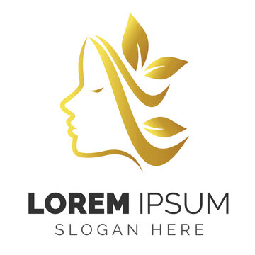 Logo Woman Beauty Face