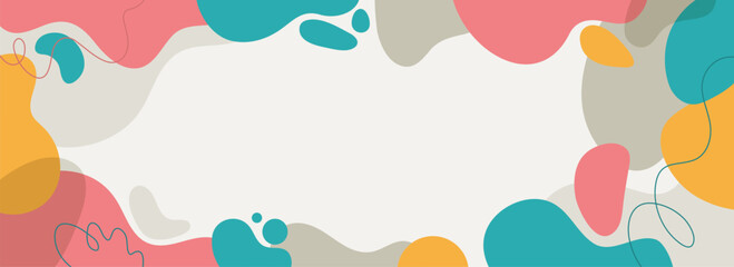 Color abstract background for design.Template banner and cover