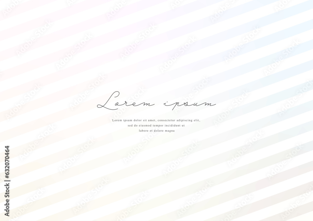 Wall mural background design with stripes and gradient