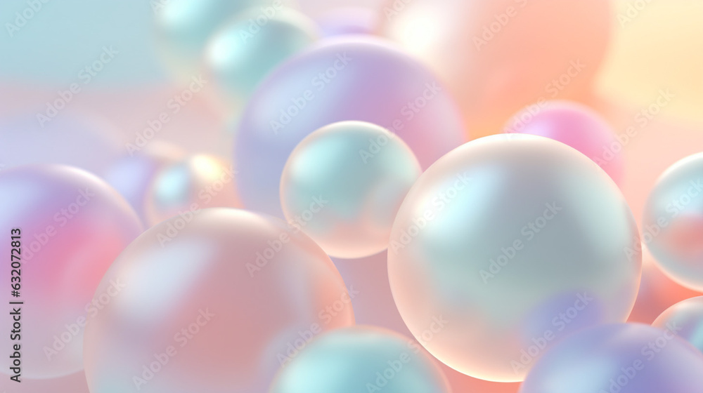 Poster background pastel gradient light texture in sweet color with generative ai.
