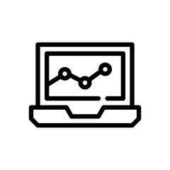 stock market line icon