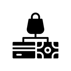 payment glyph icon