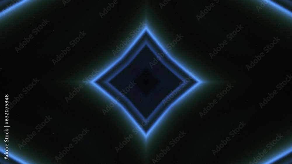 Poster polygon seamless pattern in dark background