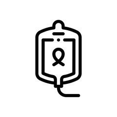 chemotherapy line icon