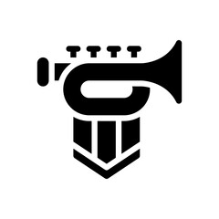fanfare glyph icon