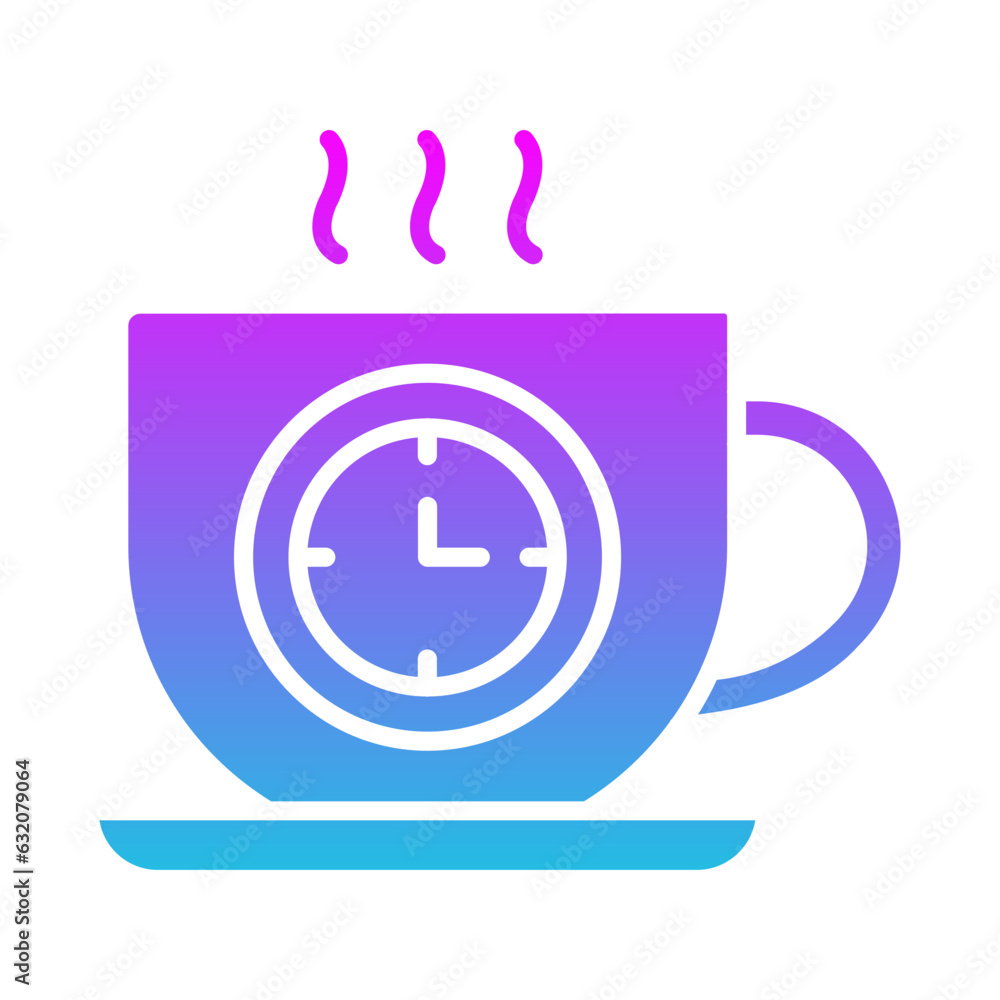 Canvas Prints Coffee time Icon