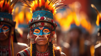 mask carnival face makeup people festival