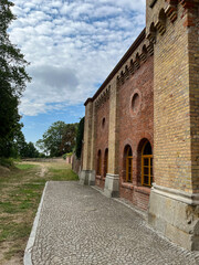 Poland, Kostrzyn nad Odrą - June, 10, 2022: Kostrzyn nad Odrą (which since 1945 in Poland) which was completely destroyed end of the Second World War. Fortress Museum Kostrzyn.
