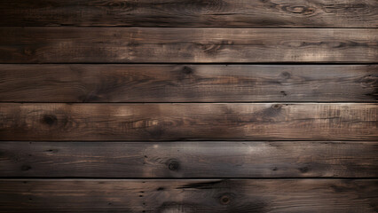 Naklejka premium Wood planks texture background, brown barn rough wooden wall