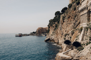 cinque terre coast country of Monaco