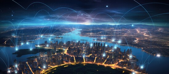 develop various technologies and networks, such as telecommunications, 5G cellular data connections, blockchain, IoT, world finance, smart cities, and global