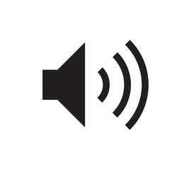 Speaker set. Sound icon