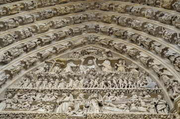 cathédrale Notre-Dame d'Amiens, patrimoine mondial de l'UNESCO, Region  Picardie, Somme, 80, France
