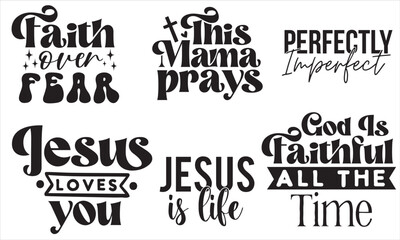 Christian Quotes SVG Design Template